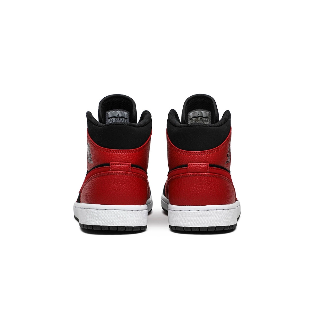 AIR JORDAN 1 MID BRED 554724 054,AIR JORDAN 1 MID,Air Jordan