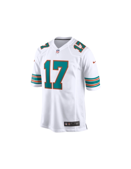 Mens Miami Dolphins Jaylen Waddle White Game Jersey