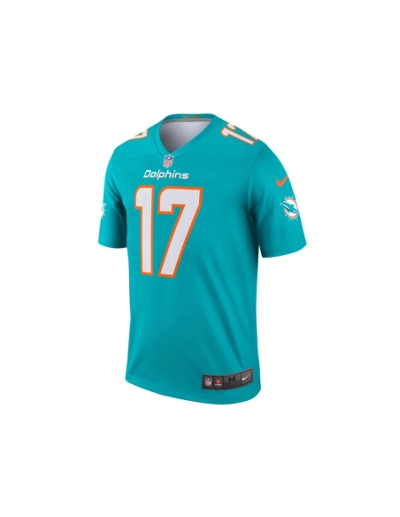 Mens Miami Dolphins Jaylen Waddle Aqua Legend Jersey