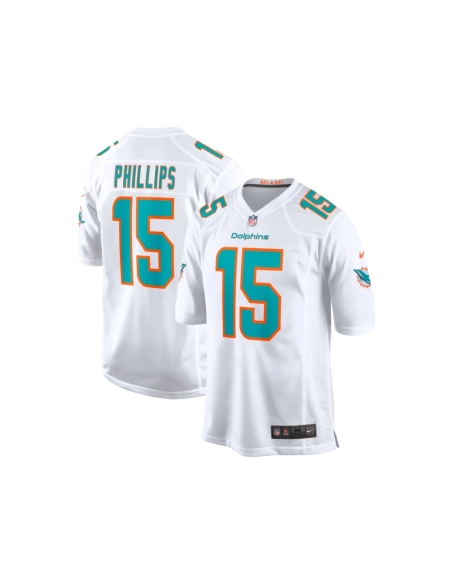 Mens Miami Dolphins Jaelan Phillips White Game Jersey