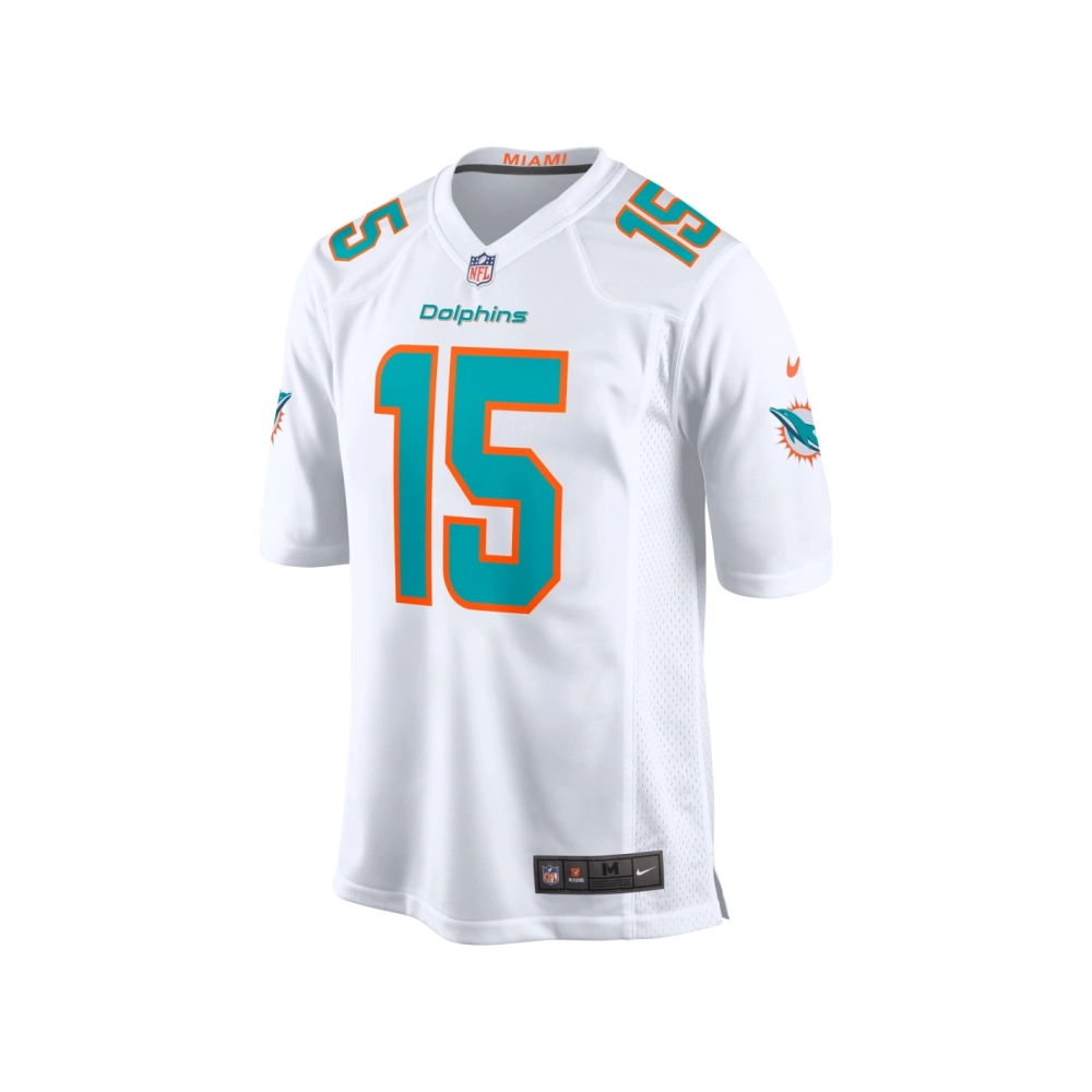 Mens Miami Dolphins Jaelan Phillips White Game Jersey
