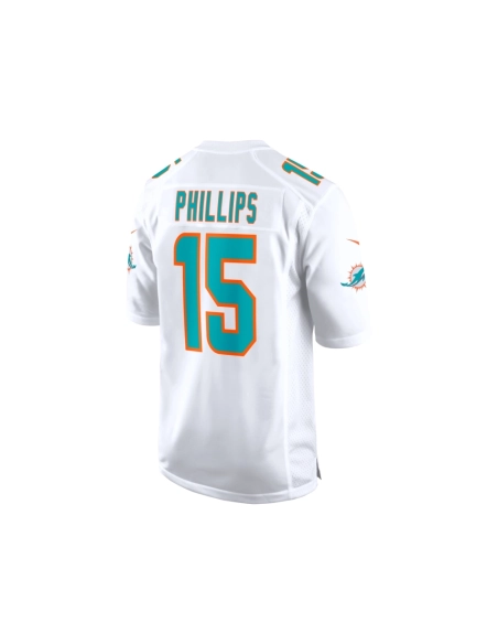 Mens Miami Dolphins Jaelan Phillips White Game Jersey