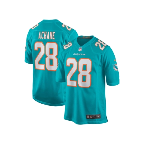 Mens Miami Dolphins Devon Achane Aqua Player Game Jersey