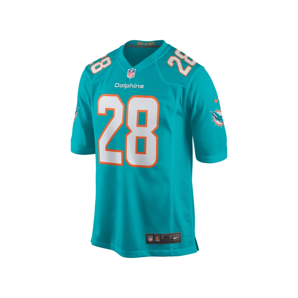 Mens Miami Dolphins Devon Achane Aqua Player Game Jersey