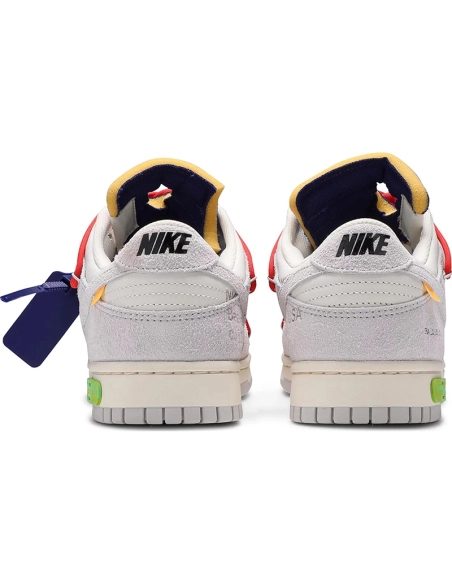 OffWhite x Dunk Low Lot 13 of 50,Dunk SB,NIKE SHOES Reps