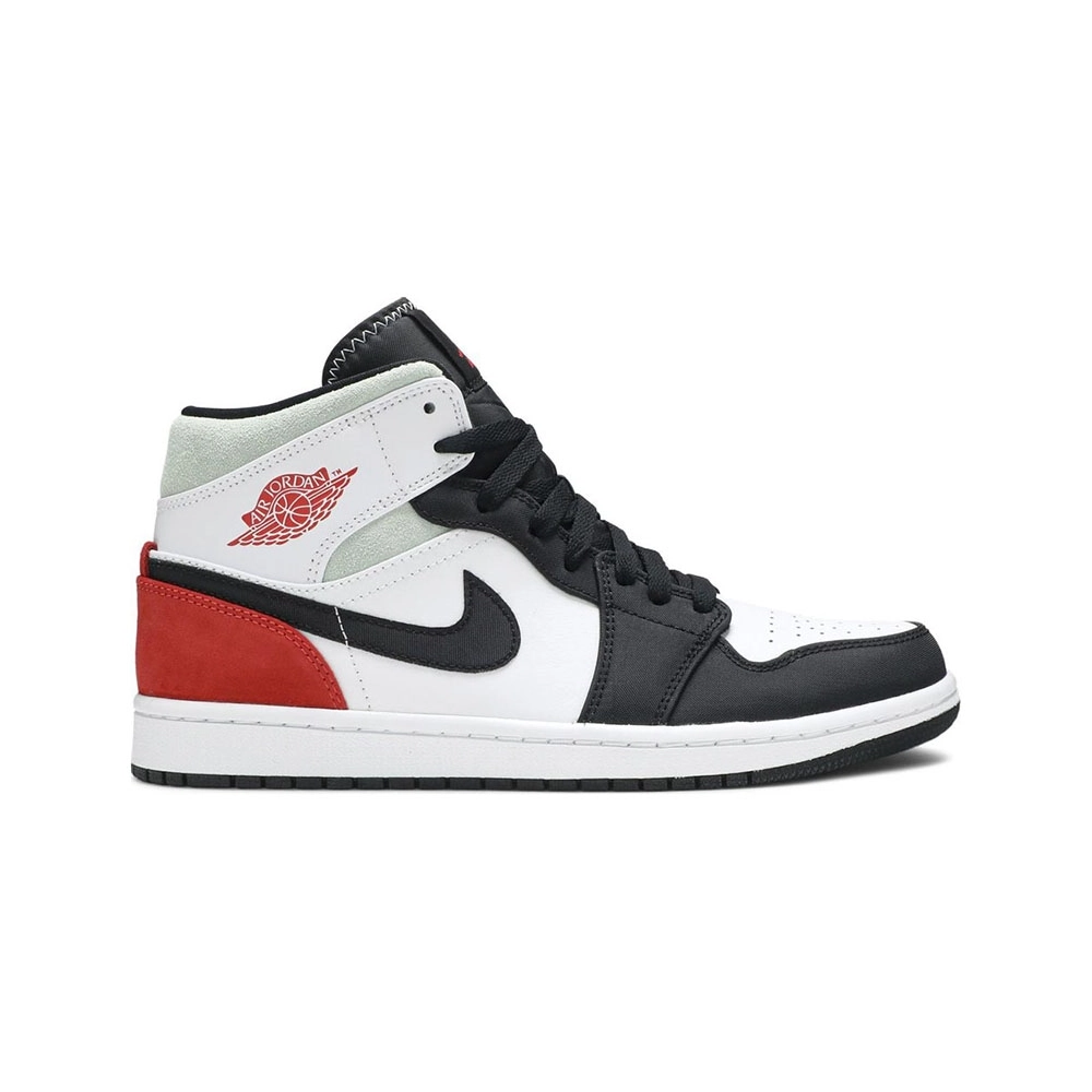 AIR JORDAN 1 MID SE RED BLACK TOE 852542 100,AIR JORDAN 1 MID,Air Jordan