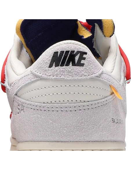 OffWhite x Dunk Low Lot 13 of 50,Dunk SB,NIKE SHOES Reps
