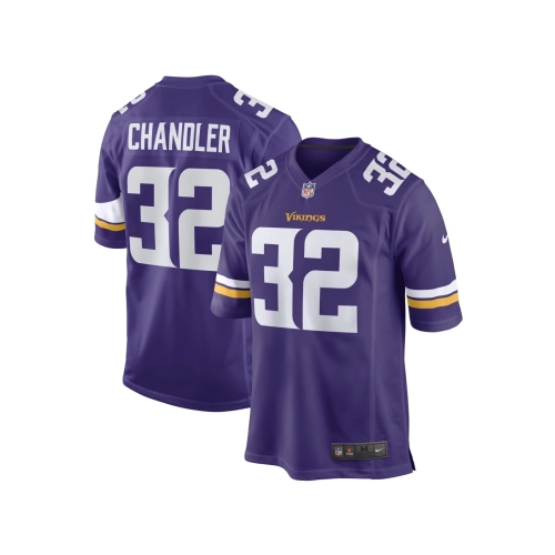 Mens Minnesota Vikings Ty Chandler Purple Game Player Jersey