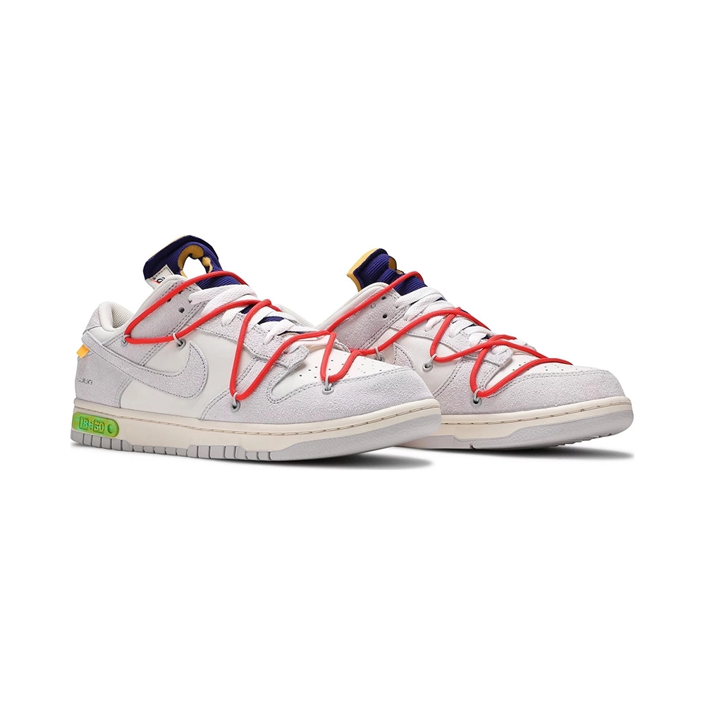 OffWhite x Dunk Low Lot 13 of 50,Dunk SB,NIKE SHOES Reps