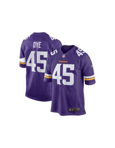 Mens Minnesota Vikings Troy Dye Purple Game Jersey