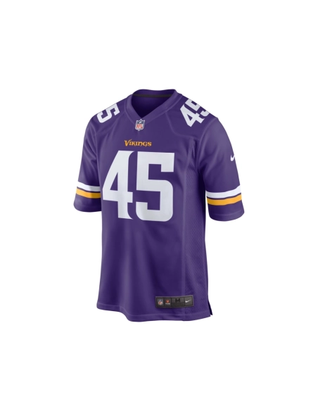 Mens Minnesota Vikings Troy Dye Purple Game Jersey