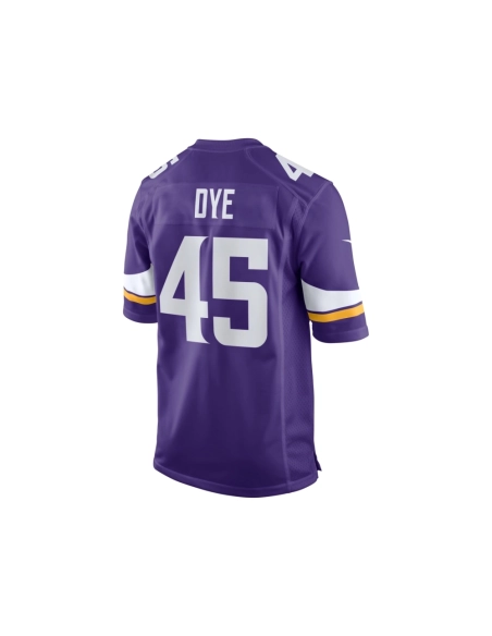 Mens Minnesota Vikings Troy Dye Purple Game Jersey