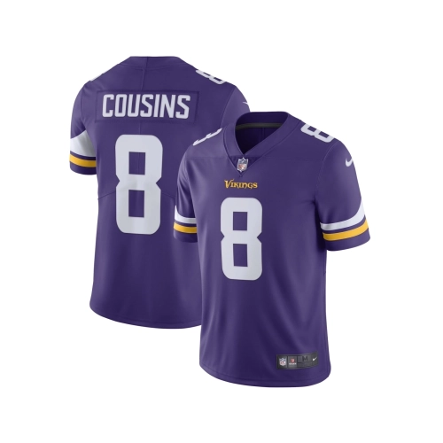 Mens Minnesota Vikings Kirk Cousins Purple Vapor Untouchable Limited Jersey