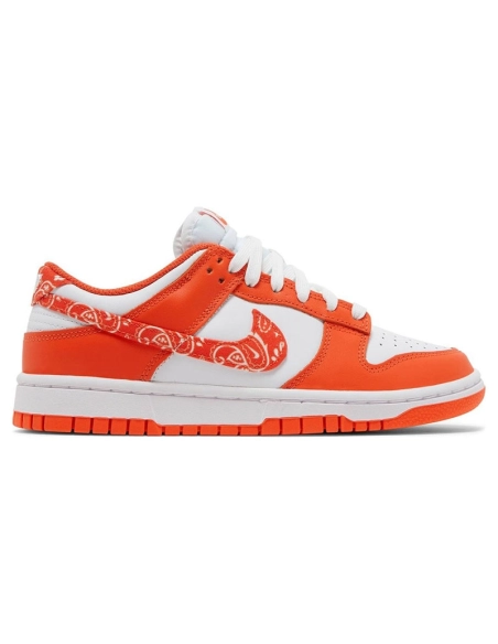 DUNK LOW ORANGE PAISLEY,Dunk SB,NIKE SHOES Reps