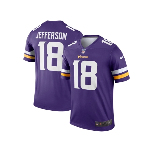 Mens Minnesota Vikings Justin Jefferson Purple Legend Jersey
