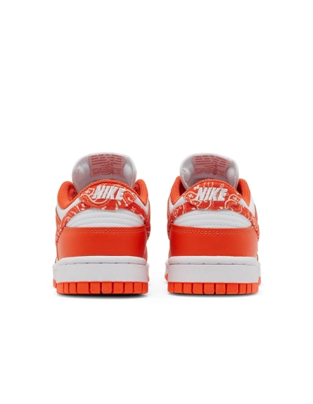 DUNK LOW ORANGE PAISLEY,Dunk SB,NIKE SHOES Reps