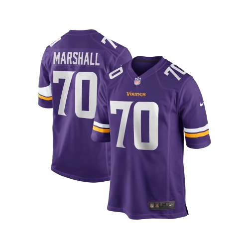Mens Minnesota Vikings Jim Marshall Purple Game Retired Player Jersey