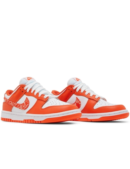 DUNK LOW ORANGE PAISLEY,Dunk SB,NIKE SHOES Reps