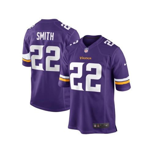 Mens Minnesota Vikings Harrison Smith Purple Game Jersey