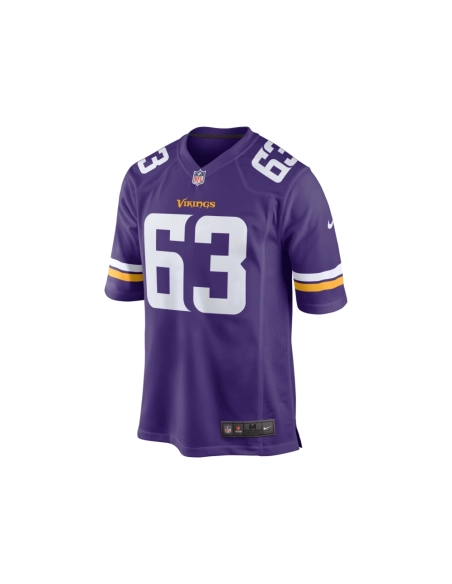 Mens Minnesota Vikings Chim Okorafor Purple Team Game Jersey