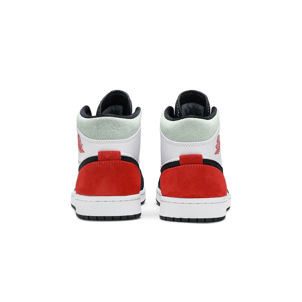 AIR JORDAN 1 MID SE RED BLACK TOE 852542 100,AIR JORDAN 1 MID,Air Jordan
