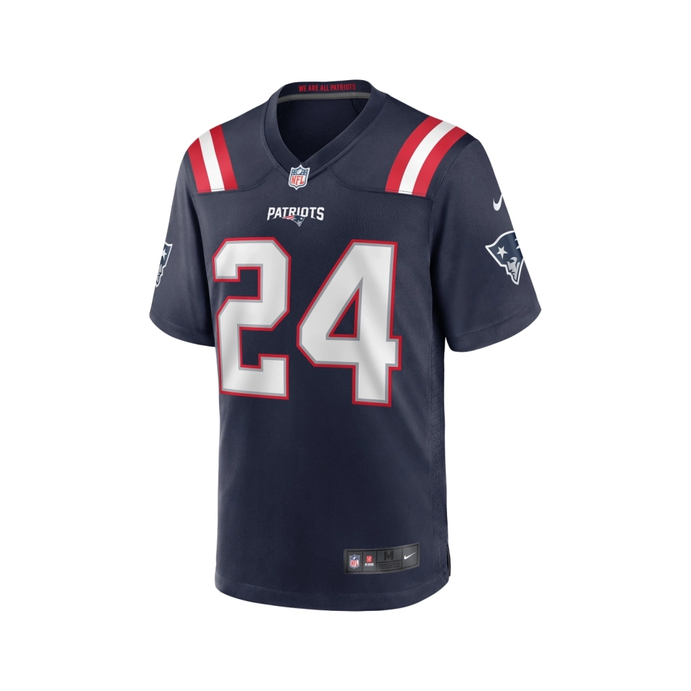 Mens New England Patriots Ty Law Navy Game Retired Player Jersey