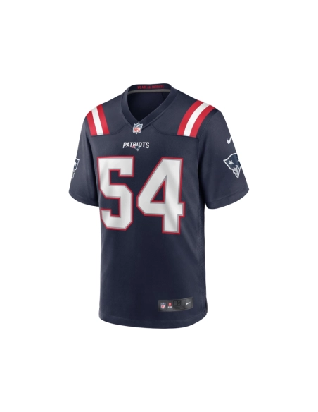 Mens New England Patriots Tedy Bruschi Navy Game Retired Player Jersey