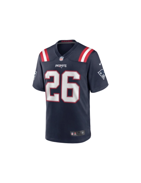 Mens New England Patriots Shaun Wade Navy Game Jersey