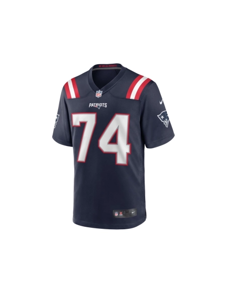 Mens New England Patriots Riley Reiff Navy Game Jersey