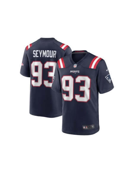 Mens New England Patriots Richard Seymour Navy Retired Player Game Jersey