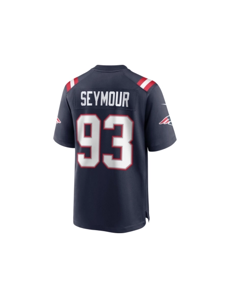 Mens New England Patriots Richard Seymour Navy Retired Player Game Jersey