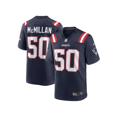 Mens New England Patriots Raekwon McMillan Navy Home Game Player Jersey