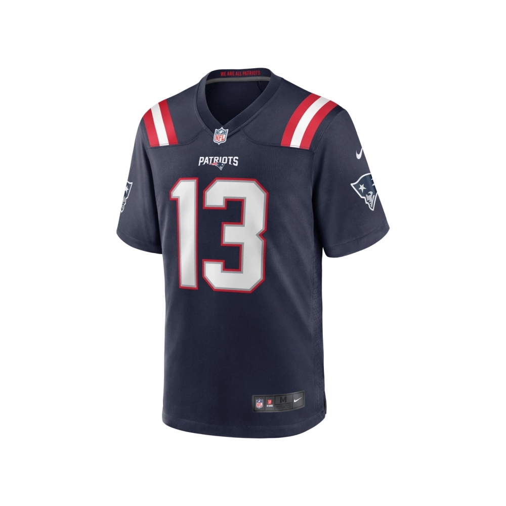 Mens New England Patriots Quinn Nordin Navy Game Player Jersey