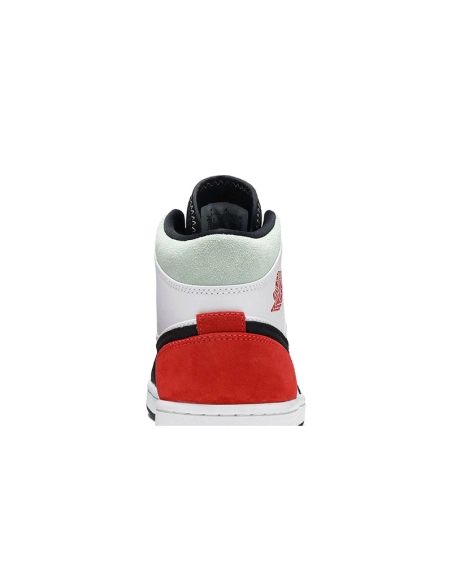 AIR JORDAN 1 MID SE RED BLACK TOE 852542 100,AIR JORDAN 1 MID,Air Jordan