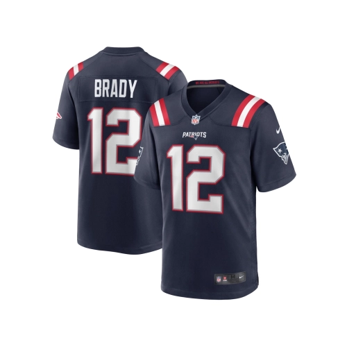 Mens New England Patriots Navy Game Retired Player Jersey