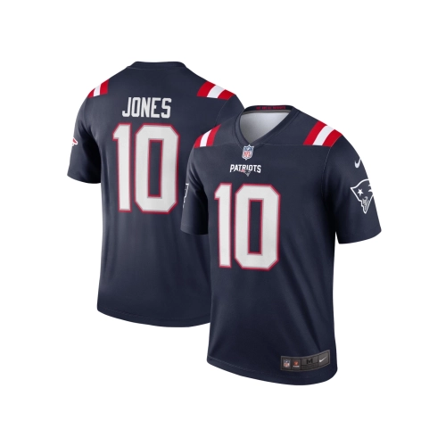 Mens New England Patriots Mac Jones Navy Legend Jersey