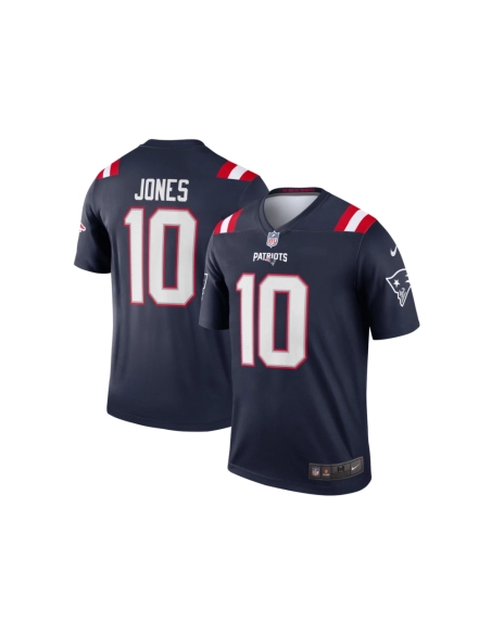Mens New England Patriots Mac Jones Navy Legend Jersey