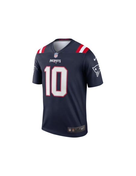 Mens New England Patriots Mac Jones Navy Legend Jersey