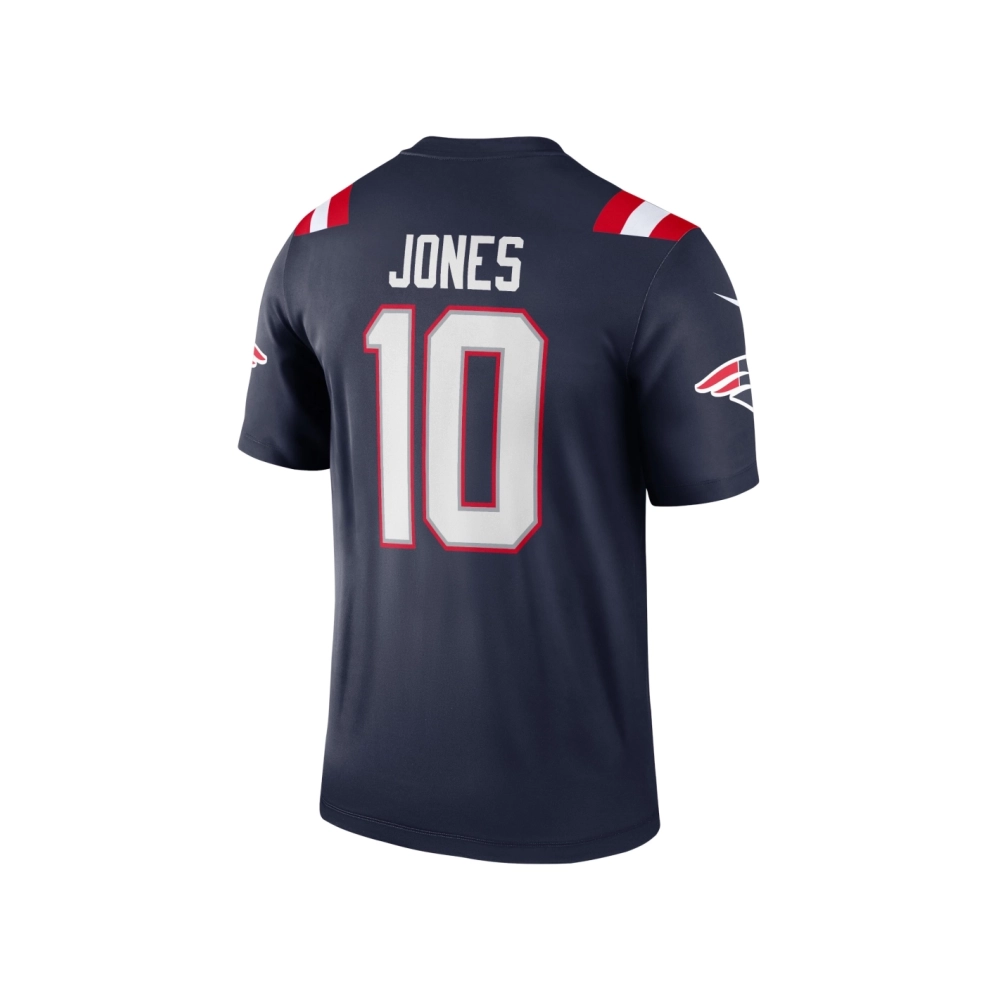 Mens New England Patriots Mac Jones Navy Legend Jersey