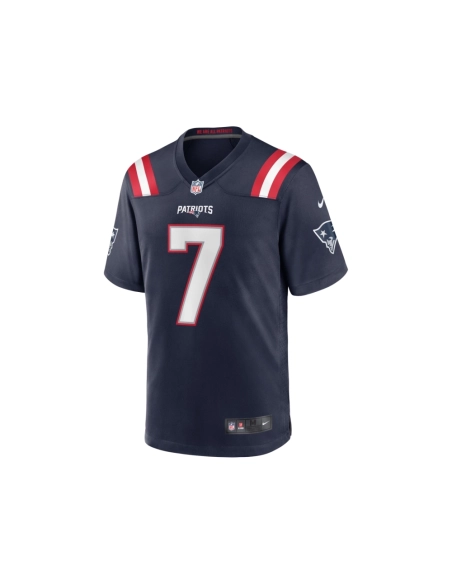 Mens New England Patriots JuJu Smith-Schuster Navy Game Player Jersey