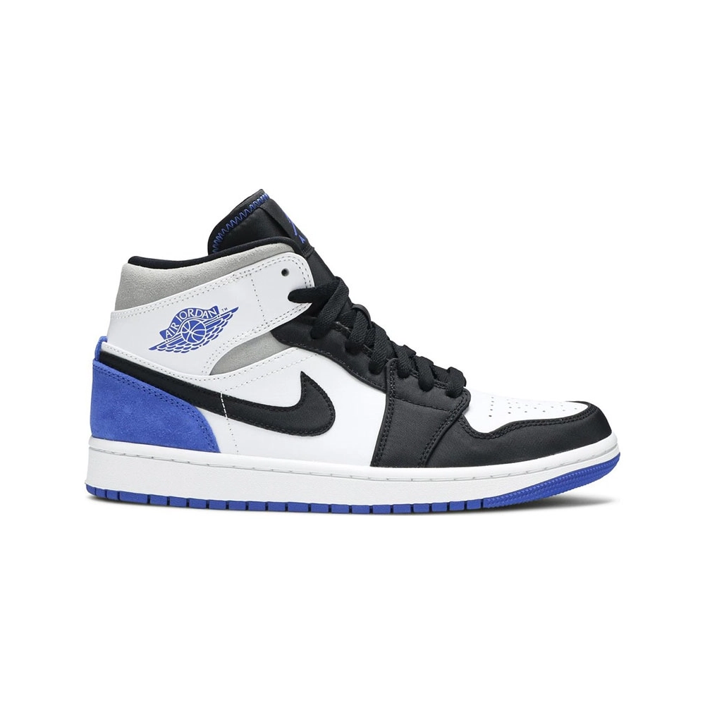 AIR JORDAN 1 MID SE ROYAL BLACK TOE 852542 102,AIR JORDAN 1 MID,Air Jordan