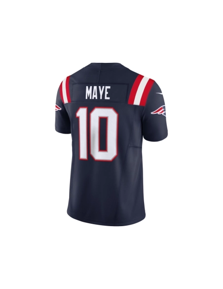 Mens New England Patriots Drake Maye Navy Vapor F.U.S.E. Limited Jersey