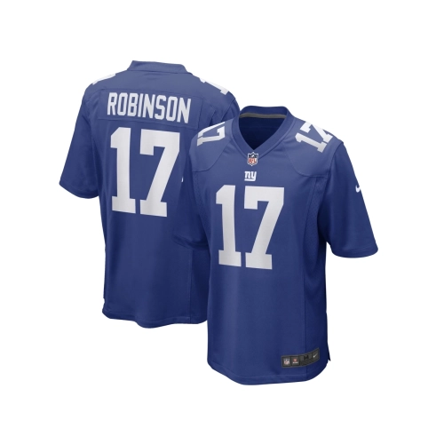 Mens New York Giants WanDale Robinson Royal Game Player Jersey