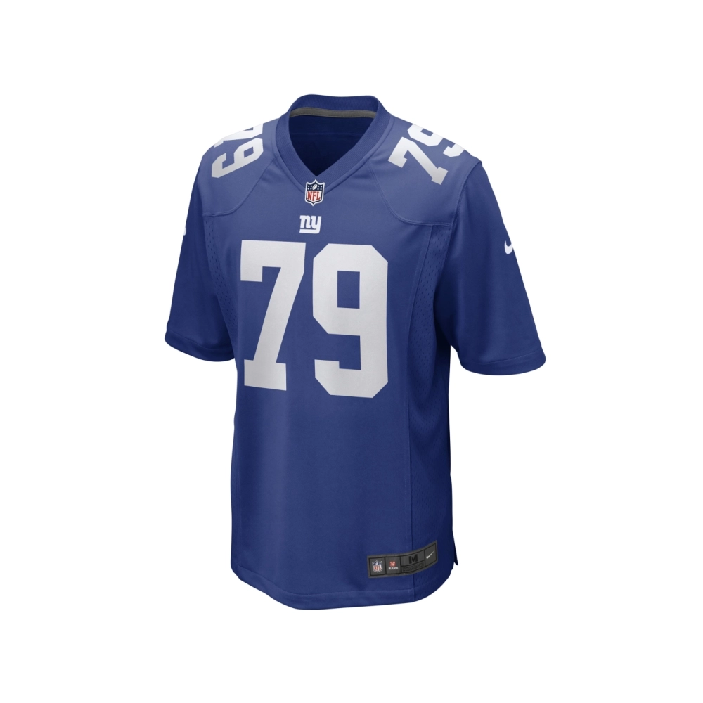 Mens New York Giants Tyre Phillips Royal Game Player Jersey