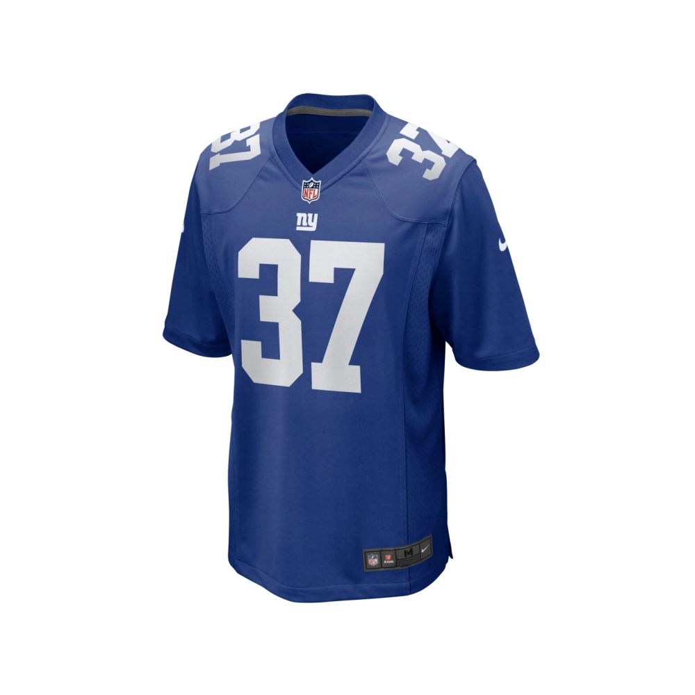 Mens New York Giants Tre Hawkins Royal Game Jersey