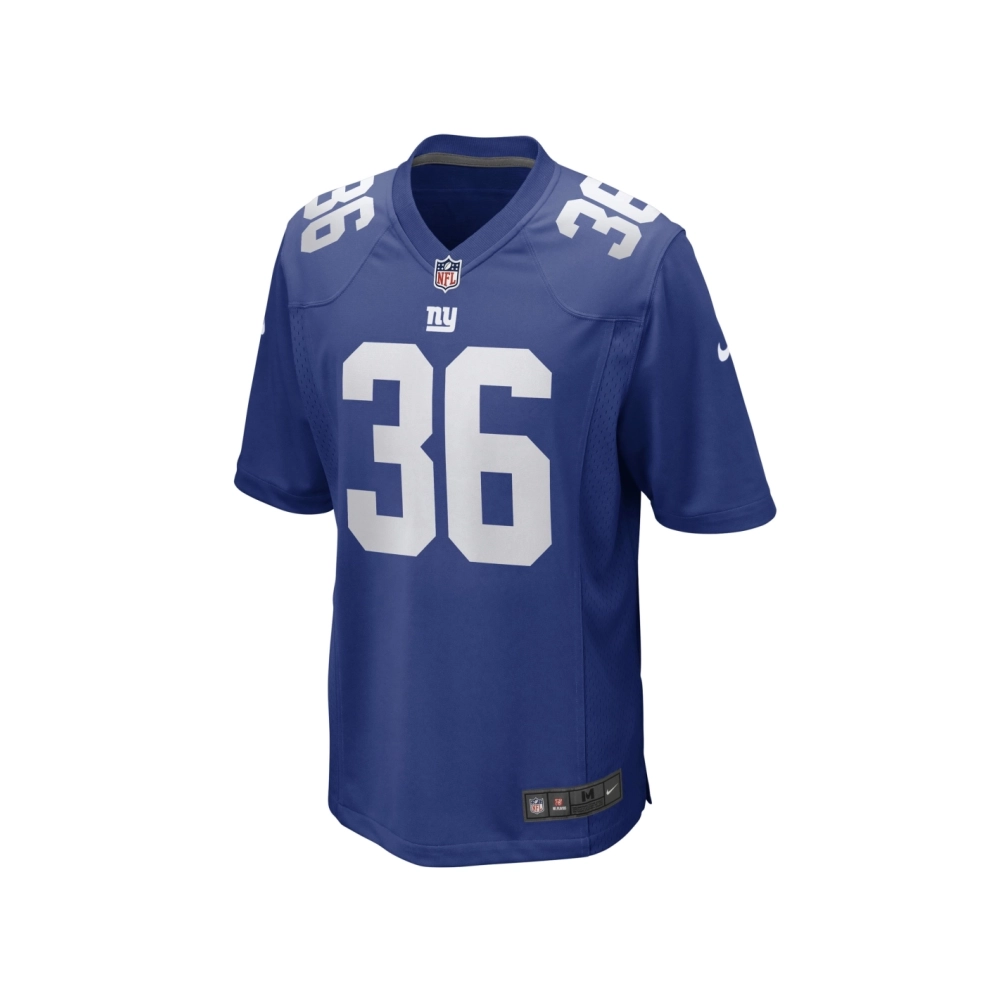 Mens New York Giants Tony Jefferson Royal Game Player Jersey