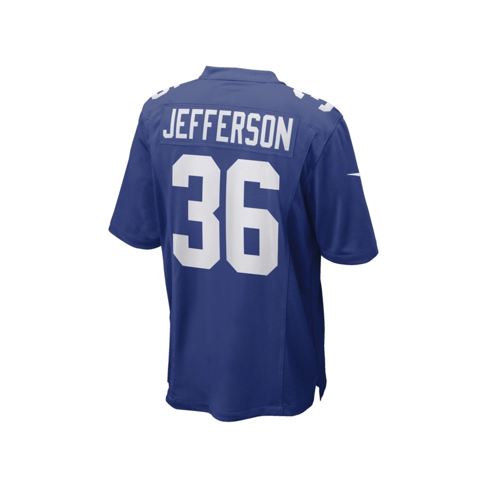 Mens New York Giants Tony Jefferson Royal Game Player Jersey