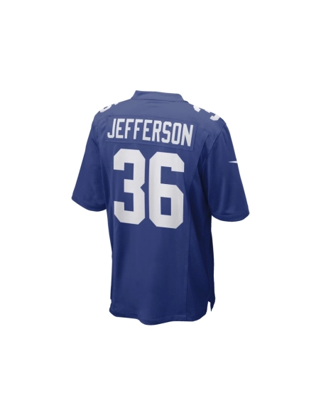 Mens New York Giants Tony Jefferson Royal Game Player Jersey