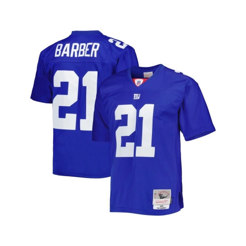 Mens New York Giants Tiki Barber Royal Legacy Replica Jersey