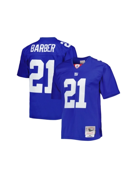 Mens New York Giants Tiki Barber Royal Legacy Replica Jersey